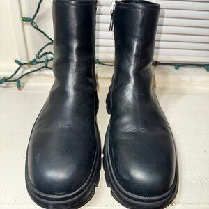 Jil Sander Combat Boots